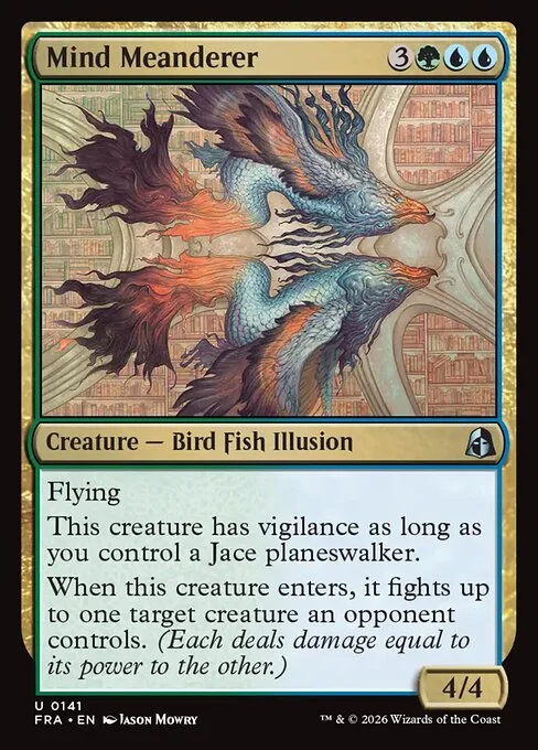 Mind Meanderer, original Magic card illustrated by Jason Mowry